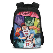 Новый Баскетбол куроко печати аниме школьные сумки для школьников начальных классов книжные сумки, одежда для крупных детей, одежда для мальчиков и девочек школьная сумка рюкзак 2024 - купить недорого