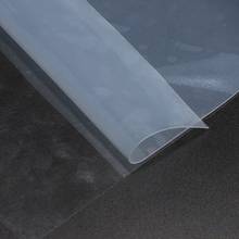 Thin silicone sheet sheet 0.1/0.2/0.3/0.4/0.5/0.6/0.8/1mm thick transparent rubber heat resistant silica film 1pcs 2024 - buy cheap