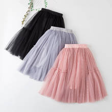 2020 New Spring Girls Skirts 3-12 Years Children Skirt Fashion Mesh Skirt Children Clothing 2024 - buy cheap