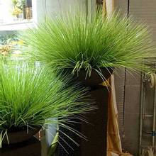 64 см зеленая трава искусственная пластиковая трава растение поддельные листья растение, украшение для дома поддельные растения для свадебной вечеринки садовая искусственная трава 2024 - купить недорого