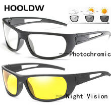 Поляризованные фотохромные солнцезащитные очки WarBlade, очки ночного видения для мужчин и женщин, очки для вождения днем и ночью, антибликовые солнцезащитные очки UV400 2024 - купить недорого