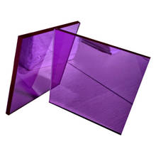 Acrylic Sheet ,Light Purple Translucent Color Plexiglass Disc Processing Acrylic Sheet Custom 2024 - buy cheap