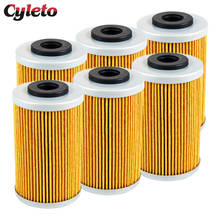 2/4/6pcs Motorcycle Oil Filter for Polaris Outlaw MXR 450 2008 2009 525 IRS 2007 2008 2009 2010 2011 525 S 2008 2009 2010 2024 - buy cheap