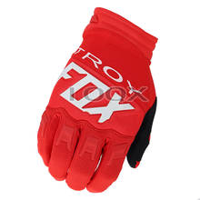 2020 Troy Fox Red Gloves MX Enduro Racing MTB BMX Bicycle Cycling Off Road 180/360 Gloves 2024 - buy cheap