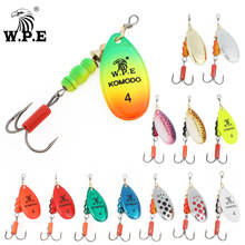 W.P.E 1pcs Spinner Fishing Lure 3#/4#/5# 6.8g/9.5g/13.4g Spoon Fishing Lure Brass Metal SwimBaits Bass Pike Fishing Lure Pesca 2024 - buy cheap