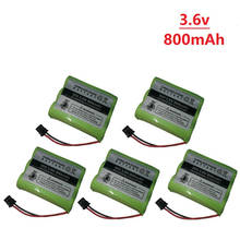 3,6 v 800mAh для Uniden BT-905 BT905 BT-800 BT800 BT15 T101 беспроводной телефон Батарея 800 мА/ч, 2.88Wh 3,6 аккумуляторы Ni-CD Ni Перезаряжаемые Батарея 2024 - купить недорого