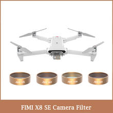 FIMI X8SE 2020 Filters UV/CPL/ND4/8/16/32 Star Filter Night Filter Drone Lens Filter for FIMI X8 SE HD Camera 2024 - buy cheap