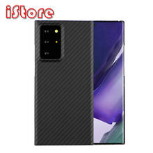 iStore Carbon Fiber Phone Case for Samsung note20 galaxy note20Ultra light Thin High-strength protective shell Aramid 2024 - buy cheap