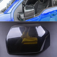 beler Carbon Fiber ABS Car Grain Left Side Mirror Cover Trim Fit for Ford F150 2015 2016 2017 2018 2019 XL XLT 2024 - buy cheap