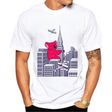 TEEHUB Kola Clamb Building Printed Men T-Shirt Short Sleeve Tshirts Fashion Marsupial Madness Street t shirts Hipster Tee 2024 - buy cheap