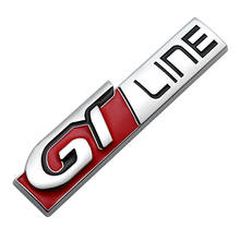3D автомобиль GT line эмблема значок наклейка для Alfa Romeo 159 147 156 166 Giulietta 5 GT Mito 1 Spider Brera 2024 - купить недорого