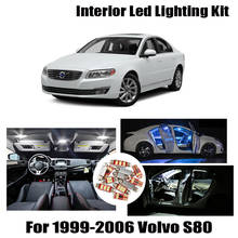 19 Bulbs White Canbus LED Interior Map Dome Light Kit Fit For 1999-2003 2004 2005 2006 Volvo S80 Courtesy Cargo License Lamp 2024 - buy cheap