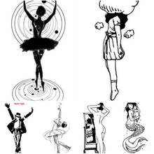 1pcs Dancer Tattoo for Men and Women Party Favors Temporary Body Art Shoulder Tattoo Sticker Party Cosplay 2024 - buy cheap