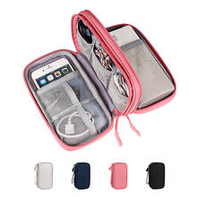 Multifunctional Cable Storage Bag Waterproof Travel Mobile Power Hard Disk Headset Gadget Organizer Electronics Accessories Bags 2024 - buy cheap