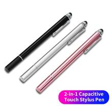 2 in 1 Stylus Drawing Tablet Pens Universal Capacitive Pen Capacitive Screen Touch Pen for Mobile Android Phone Smart Pencil 2024 - buy cheap
