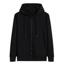 Men's Jackets Hooded Coats Autumn Winter Long Sleeve Hoodie Sweatshirt Pockets Plush Liner Warm Coat Casual Clothing Outerwear 2024 - buy cheap