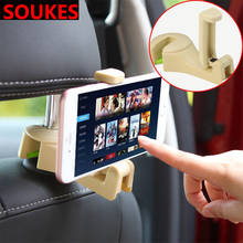 Car Seat Headrest Hook Phone Holder Hanger Bag For Hyundai Solaris Tucson 2016 I30 IX35 I20 Accent Santa Fe Citroen C4 C5 C3 C2 2024 - buy cheap