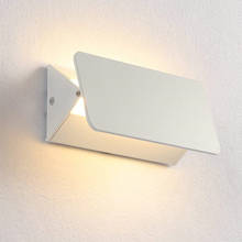 Lámpara Led de pared moderna para interior, luz de mesita de noche ajustable para dormitorio, sala de estar, espejo de escalera, AC85-265V 2024 - compra barato