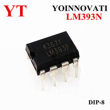  50pcs/lot LM393N LM393 393  DIP8 IC Best quality 2024 - buy cheap