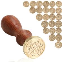 Buy Mogoko Wax Seal Stamps Set Antique Brass Head Handle Alphabet Initial  Letter Sealing Wax Seal Stamp Letter A-Z for Scrapbooking in the online  store Mogoko Store at a price of 22.17