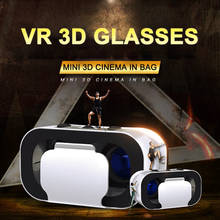 3D VR glasses Cardboard Helmet Virtual Reality VR Glasses Headset Stereo VR for 4-6inch SmartMobile Phone mini Bluetooth gamepad 2024 - buy cheap