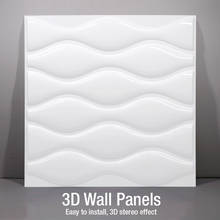 4 Pcs/lot  50x50cm 3D Wall Panel wall sticker decorative living room wallpaper mural waterproof 3D wall sticker bathroom kitchen 2024 - buy cheap