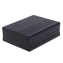 Caixa de alumínio gabinete diy projeto eletrônico preto instrumento caso 120x97x40mm u4la 2024 - compre barato