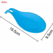 Silicone Spoon Rest Table Decoration Insulation Spoon Holder Kitchen Accessories Eat Mat Dish Spatula Holder Cooking Tools 5z 2024 - buy cheap