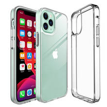 Clear Phone Case For iPhone 12 mini 12Pro 12 Pro Max TPU Silicon Fitted Bumper Soft Case for iPhone 12 Pro Max Clear Back Cover 2024 - buy cheap