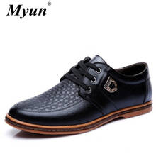 men's leather shoes mens casual shoes high quality male party shoes zapatillas hombre fashion Black Oxford shoes size 38-47 48 2024 - buy cheap