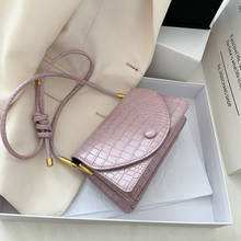 Женская сумка на одно плечо, универсальная, квадратная, из искусственной кожи, Корейская версия однотонной расцветки, лето 2021 2024 - купить недорого