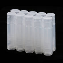 10pcs Plastic Empty Lip Balm Tubes Cosmetic Containers Lipstick Bottle +Caps 2024 - buy cheap