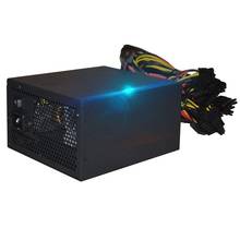 All New 1800W ATX Modular Mining PC Power Supply Supports 6 Graphics Card 160-240V Power Supply Mining Machine Support 2024 - buy cheap