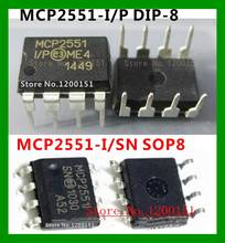 10pcs/lot MCP2551 MCP2551-I MCP2551-I/P DIP-8 MCP2551-I/SN SOP8 2024 - buy cheap