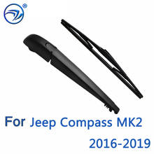 Wiper 10" Rear Wiper Blade & Arm Set Kit For Jeep Compass MK2 2016 - 2019 Windshield Windscreen Rear Window 2017 2018 2024 - buy cheap