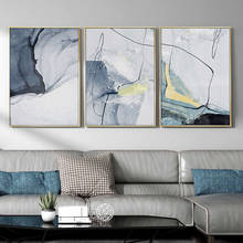 Pinturas en lienzo abstractas de simplicidad moderna, imágenes modulares, arte de pared, lienzo para decoración de sala de estar, sin Cuadros enmarcados 2024 - compra barato