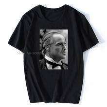 Marlon Brando Printed Men's T Shirt The Godfather T-shirt Short Sleeve Soft Tees Shirts Hipster O-neck Cool Tops 2024 - buy cheap