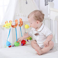 Cochecito Musical de felpa para bebés y niños pequeños, muñeco suave con campana de mano para cuna, juguete infantil para el bebé 2024 - compra barato