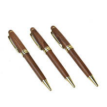 Natural wooden ballpoint pen calligraphy pen Walnut wood ballpoint pen set 2024 - buy cheap