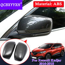 Car Styling For Renault Kadjar 2016-2018 Car Rearview Mirror Covers ABS Rearview Mirror Decorative Rain Gear Back Mirror Eyebrow 2024 - buy cheap