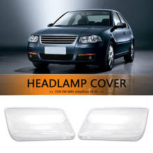 Car Lights Headlight Head Lamp Cover Plastic Headlight Lens Left Right LH RH for Volkswagen Jetta Bora MK4 1999-2005 2024 - buy cheap