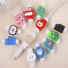 8Pcs Cartoon Cable Protector Cover USB Charger Data Line Cable Saver Protective Sleeve for Iphone 6 6s 7 7plus 8X 2024 - buy cheap