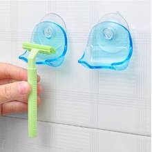 Maquinilla de afeitar de plástico superventosa para rastrillo de afeitar, soporte para afeitadora de baño, 1/2 uds. 2024 - compra barato