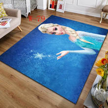 Disney Frozen Soft Carpets For Living Room Bedroom Anti-slip Floor Mats Bedroom Water Absorption Carpet Rugs door mat outdoor 2024 - buy cheap
