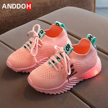 Size 21-30 Children Non-slip Luminous Sneakers Unisex Glowing Casual Sneakers Girls Led Breathable Shoes Boys Shoes with Light 2024 - buy cheap