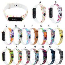 New Sport Rubber Watch Strap for Xiaomi Mi Band 4 3 Silicone Watchband Bracelet Wristband for Xiaomi MIband 4 3 Replacement Belt 2024 - buy cheap