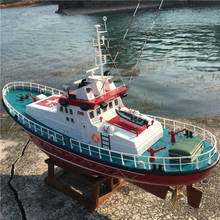Barco de resgate dinâmico com controle remoto, modelo de montagem de barco de resgate com simulação de dinâmico, controle remoto, modelo de montagem da costa do robin 2024 - compre barato