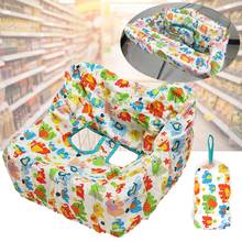 Baby Trolley Shopping Cart Cover Children Trolley High Chair Car Foldable Padded Seat Protection Cover Pad with Safety Belt 2024 - buy cheap