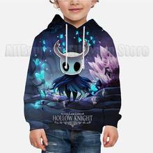 Sudaderas de caballero huecas para niños, sudaderas con estampado 3D, Tops para niños pequeños, Sudadera jerséis de Anime de dibujos animados para niños y niñas 2024 - compra barato