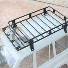 ​Storage Exterior Carrier Durable Metal Storage Luggage Rack Roof Top  for 1/10 Wrangler Pajero RC Car Accessories 2024 - buy cheap